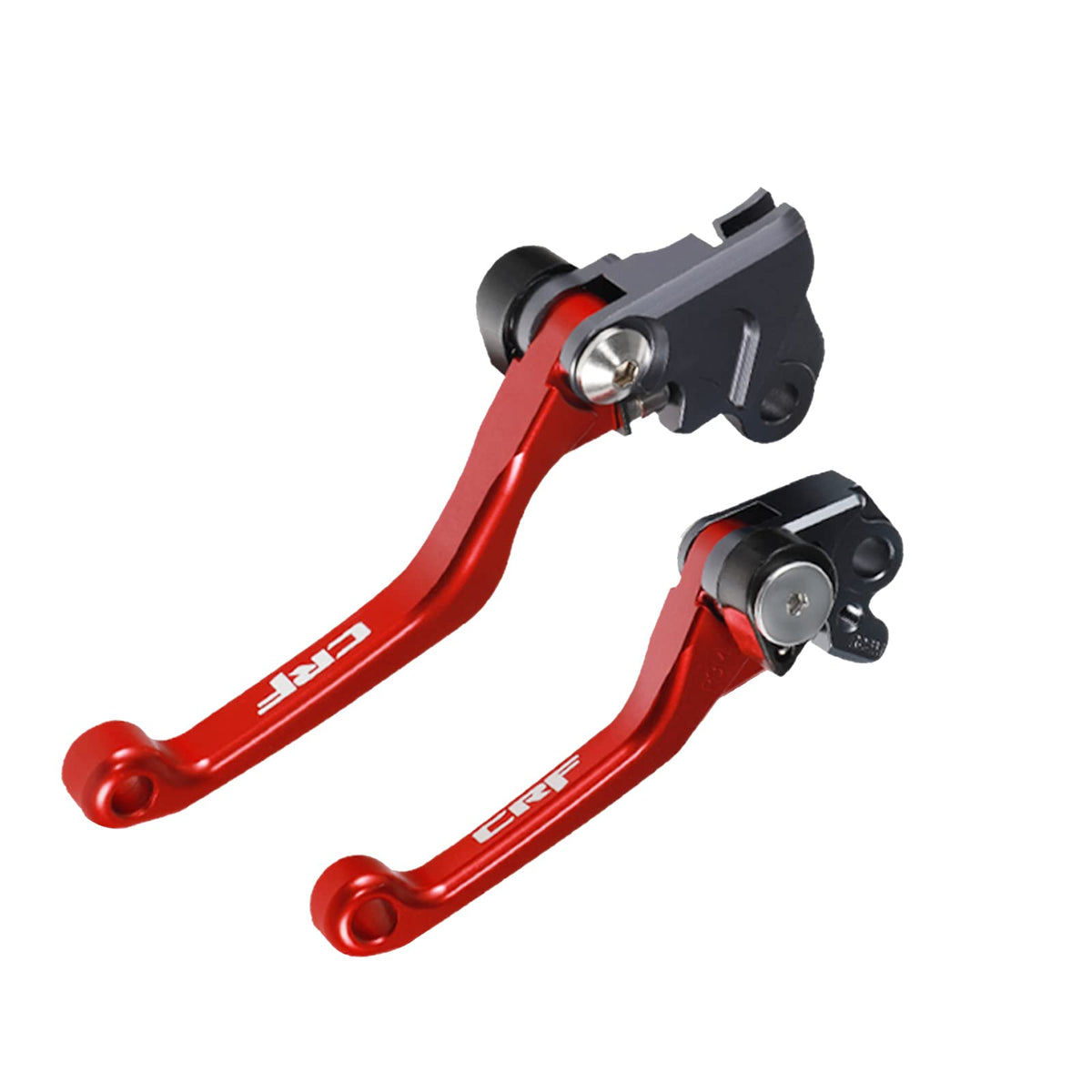 Adsspro Motorcycle Billet Foldable Brake Clutch Lever Handle Cnc Aluminum Pivot For Crf150F Crf230F 2003-2020 Crf250F 2019-2022 Crf 230F 230 F 150F 150 250 250F Dirt Pit Bike Motocross Motorbike