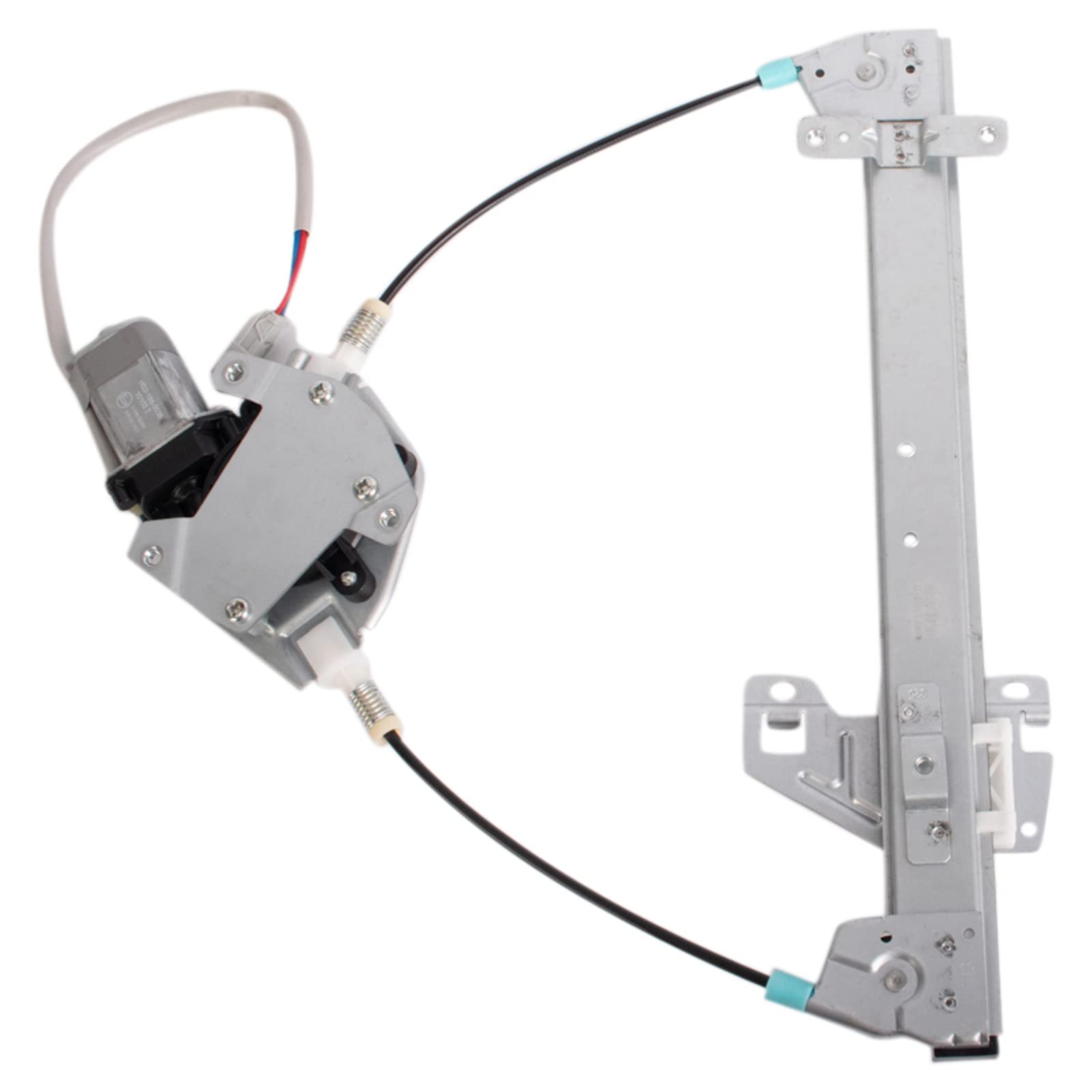 Trq Rear Right Power Window Regulator & Motor Assembly Passenger Side Compatible With 2001-2005 Honda Civic