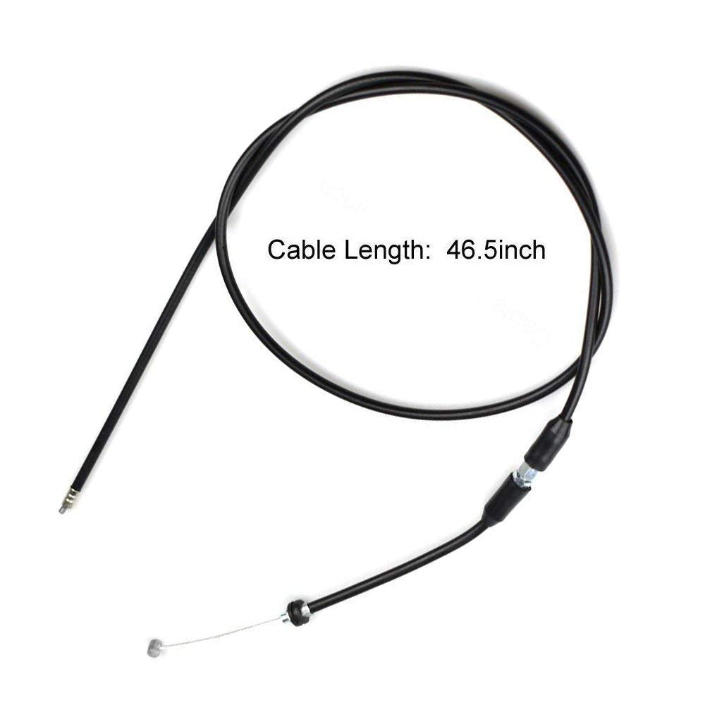 Dfuerdivn 7/8' 22Mm Thumb Throttle Cable With Dual Brake Lever Assembly For 50Cc 90Cc 150Cc 250Cc Atv Quad Roketa Taotao Sunl Kazuma Go Kart