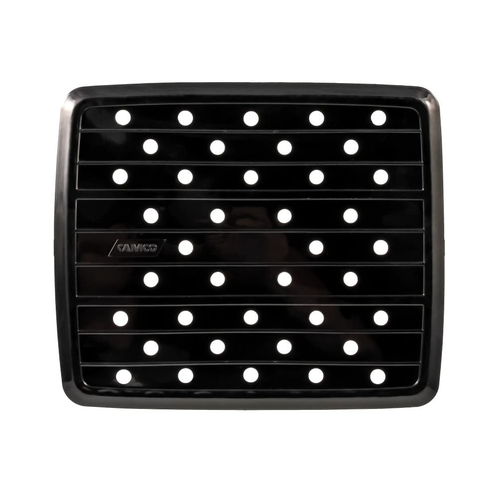 Camco Durable Rv And Marine Sink Mat With Drain Holes - Compact Size Designed For Rv, Camper, Trailer And Boat Sinks | Measures 