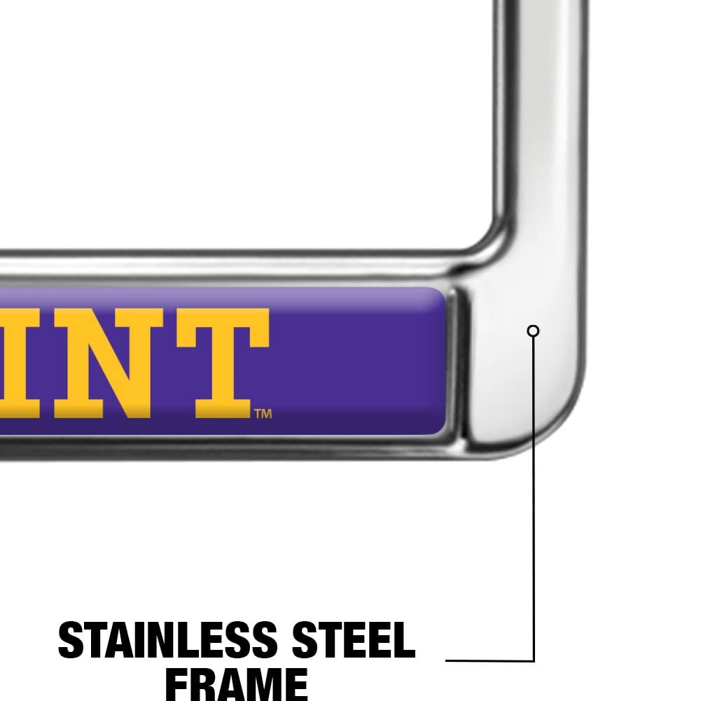 GRAPHICS & MORE Wisconsin-Stevens Point Alumni License Plate Frame - Metal, Full Size, One Size