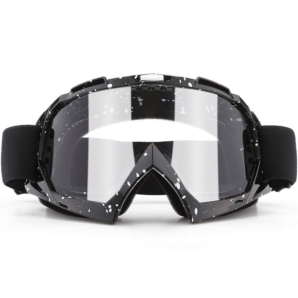 Sposune Dirt Bike Atv Goggles - Uv400 Motorcycle Motocross Riding Goggles, Windproof Dustproof For Adults Men Women Youth