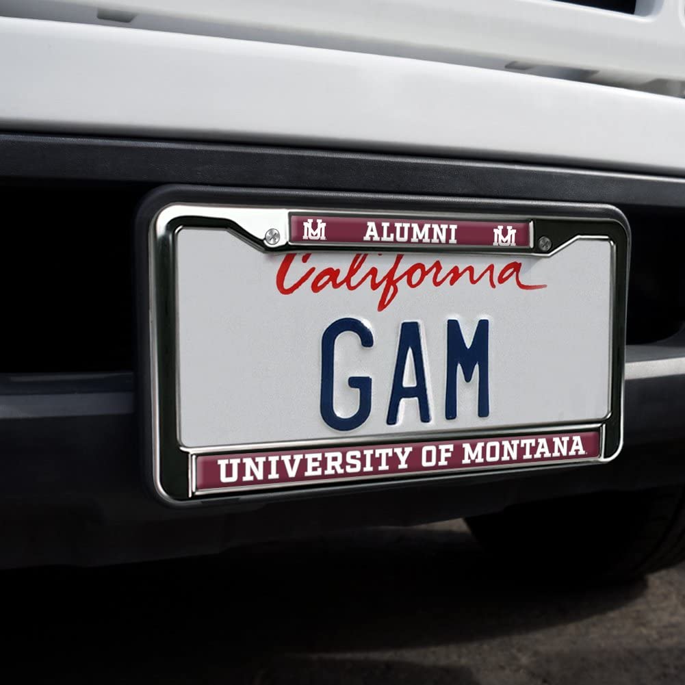 GRAPHICS & MORE University of Montana Alumni Metal License Plate Frame - Full Size, One Size, Durable Metal