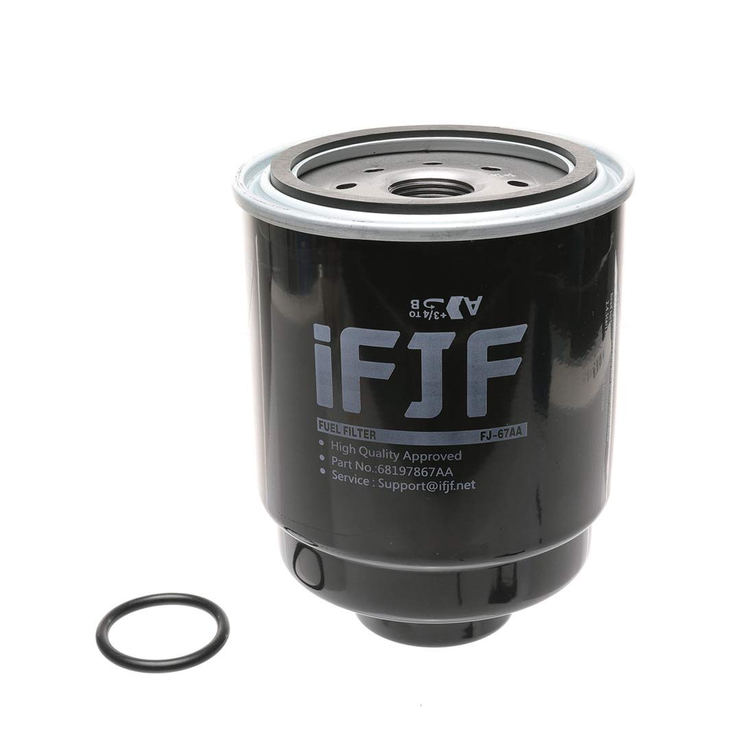 iFJF Fuel Filter Water Separator Replacement for Ram 6.7L 2013-2018 2500 3500 4500 5500 Diesel Engines Replaces 68197867AA 68157