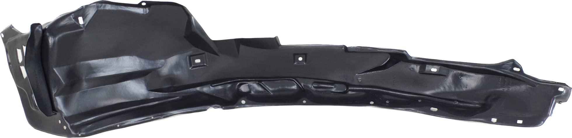Evan Fischer Fender Liner Front, Passenger Side Compatible With 2012-2015 Honda Civic Plastic Material - Ho1249143, Ho1249168, Ho1249169