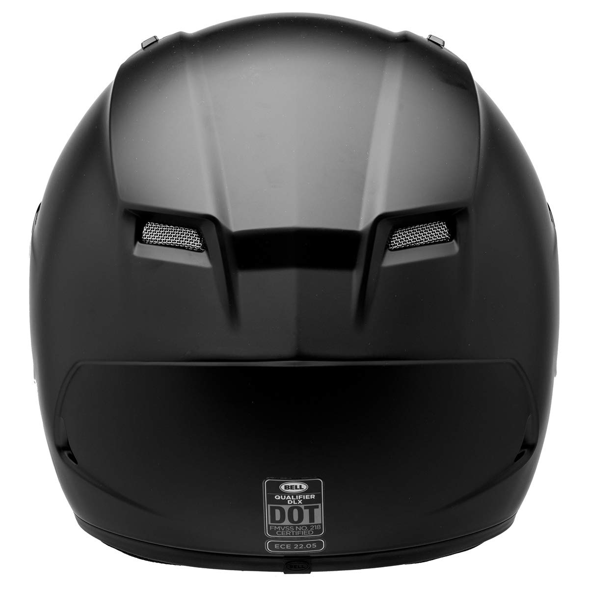 Bell Qualifier DLX Full-Face Motorcycle Helmet (Blackout Matte Black, X-Large)