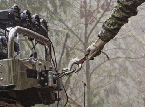 Warn 69645 Hook Strap , Red