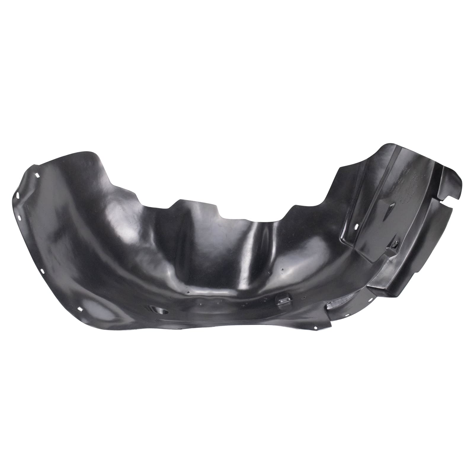 Trq Front Inner Fender Liner Set Compatible With 2007-2010 Gmc Sierra 2500 Hd Sierra 3500 Hd Gm1248200 Gm1249200
