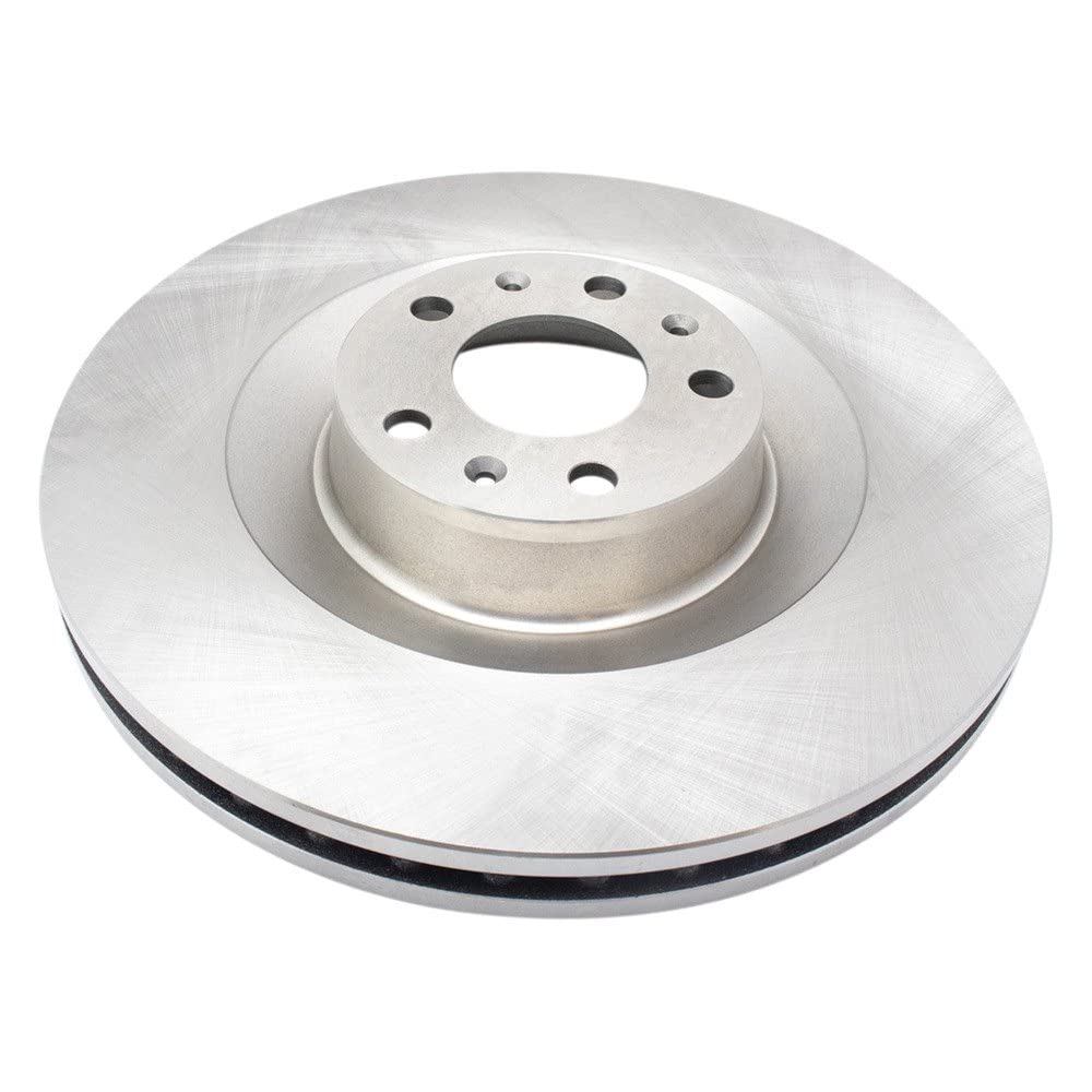 Trq Front Brake Rotors Set Vented Compatible With 2009-2011 Audi A6 Quattro 2004-2010 A8 Quattro