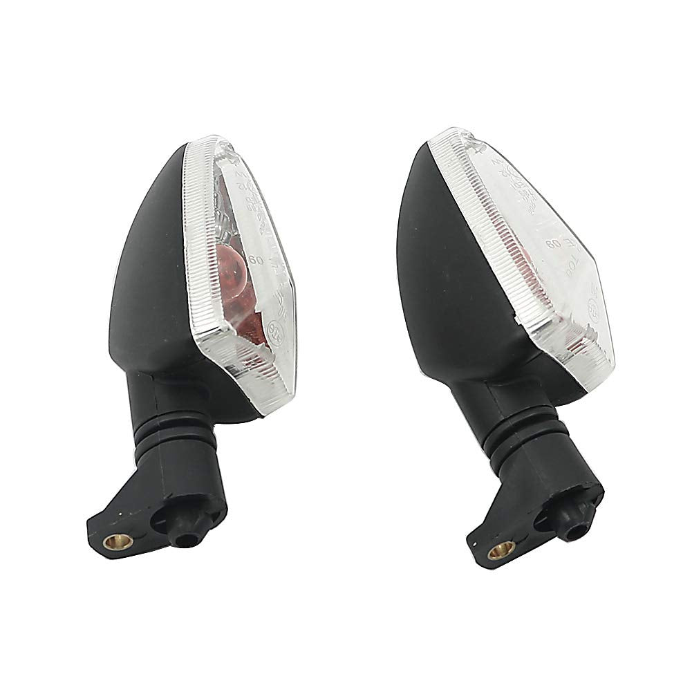 Motorcycle Front/Rear Blinker Turn Signal Light 120Mm For F800R F800S K1300R/S F800Gt F800St F800Gs S1000Rr C600 G650Gs F765Gs Transparent (No Wire,Only Light)