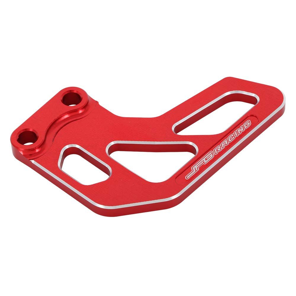 Motorcycle Chain Guard Guide Protection Cnc Aluminum Fits For Xr100R 1985-2003 Xr80R 1985-2003 Crf100F 2004-2013 Crf80F 2004-2013 Motorbike Motocross Red