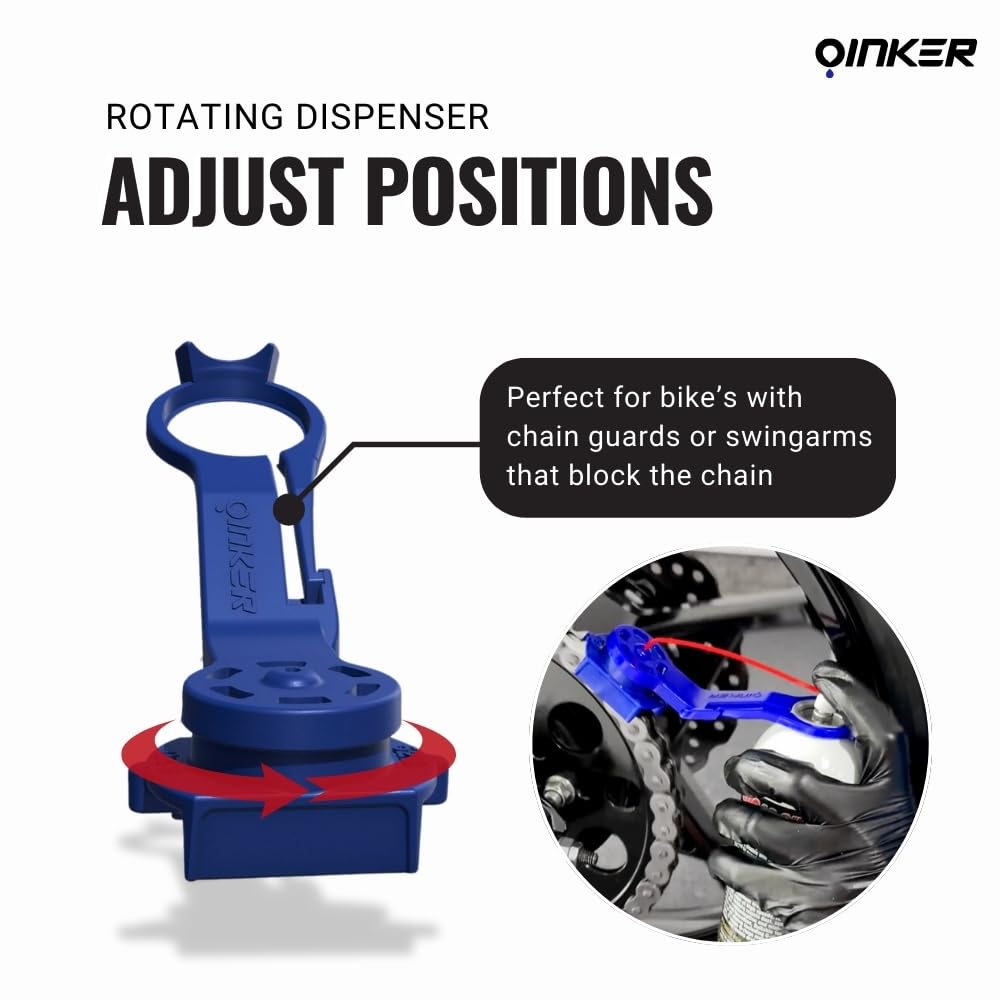 Oinker Motorcycle Chain Oiler (for 520 & 420 Chains) [Original Dirtbike Chain Wax Applicator]