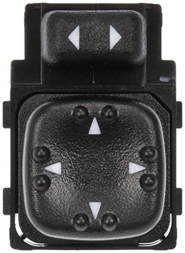 Dorman 901-124 Front Driver Side Power Mirrow Switch - 2 Button Compatible With Select Cadillac / Chevrolet / Gmc Models