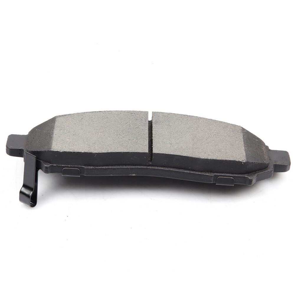 Eccpp D1094-8200 D1100-8206 Front Semi Metallic & Rear Ceramic Disc Brake Pad Set Fit For Nissan Frontier 2005-2019,For Nissan X