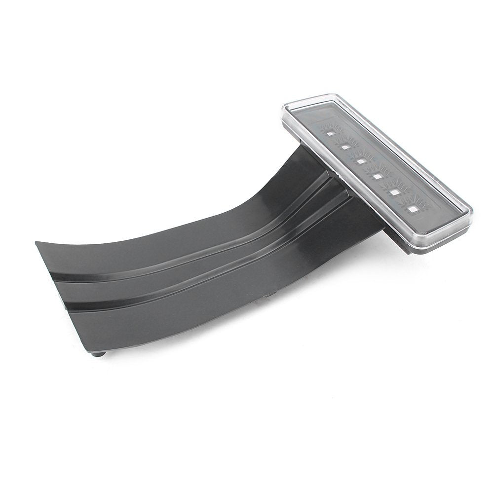 Fsfy Auto Black Third Brake Lights Tail Lights W/Clear Lens High Mount Stop Lights Lamp For Jeep Wrangler Jk Unlimited 2/4 Door,