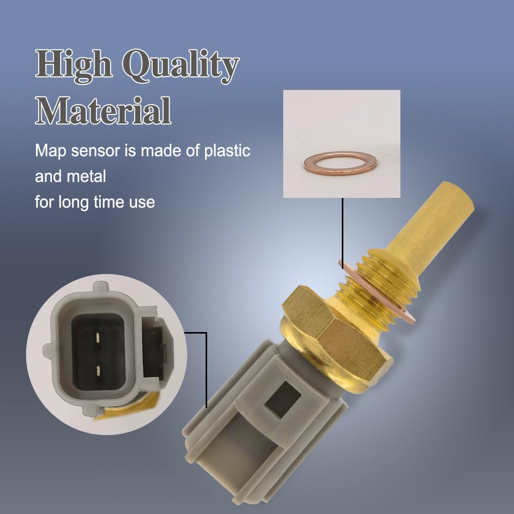 Zufoty 89422-20010 89422-35010 Engine Coolant Temperature Sensor Compatible With Toyota 4Runner Avalon Camry Corolla Highlander Matrix Rav4 Sienna Lexus Mazda