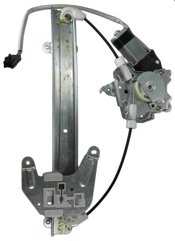 Trq Rear Right Power Window Regulator & Motor Assembly Passenger Side Compatible With 1996-1999 Infiniti I30 1995-1999 Nissan Ma
