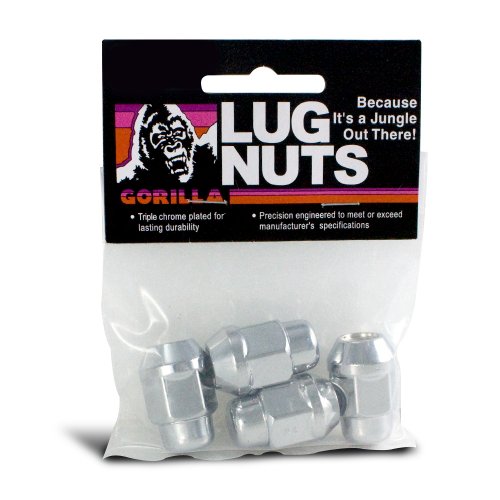 Gorilla Automotive 91177B Acorn Bulge Lug Nuts (7/16'' Thread Size)