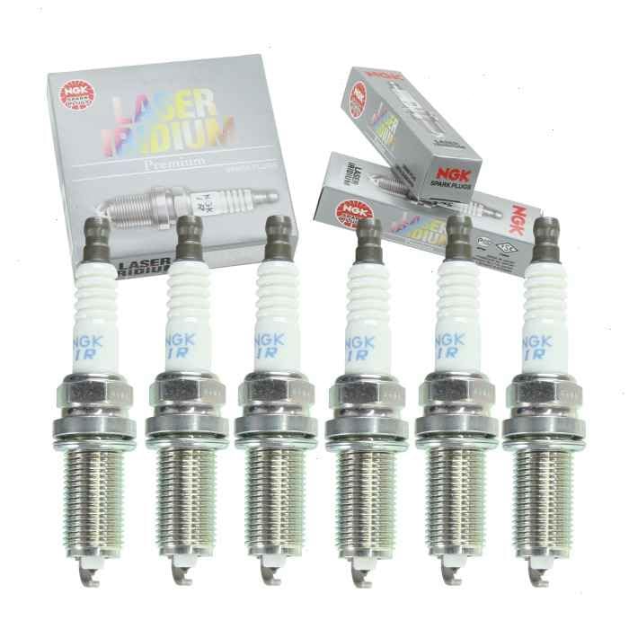6 pc NGK Laser Iridium Spark Plugs compatible with Toyota 4Runner 4.0L V6 2003-2013