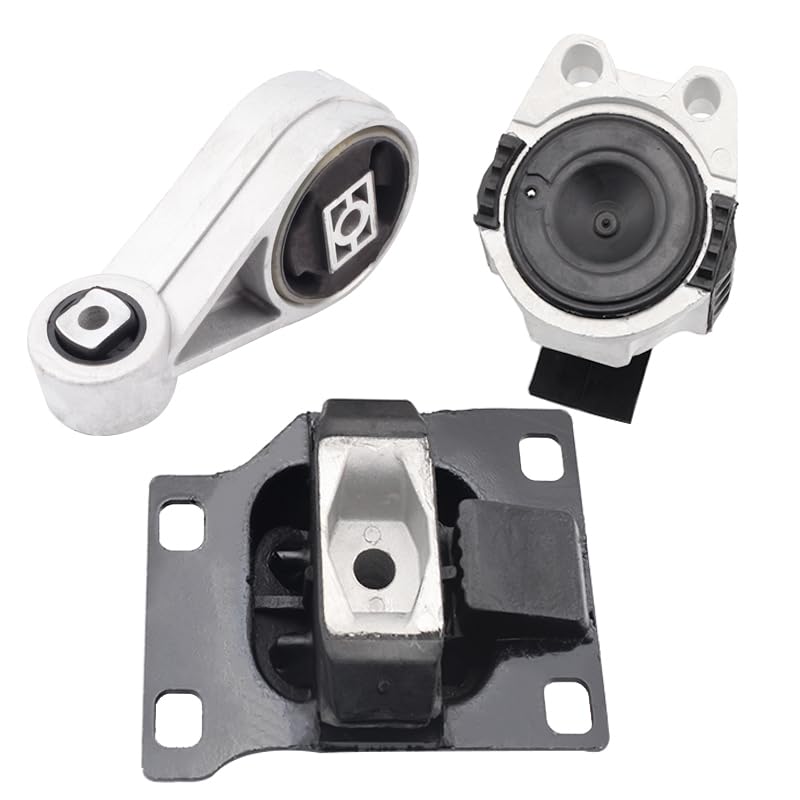 Engine Motor And Transmission Mount Kit Compatible With 2005 2006 2007 Focus 2.0L 2.3L Oe A5312 5S4Z6038Aa A2986 5S4Z7M121A 8S4Z