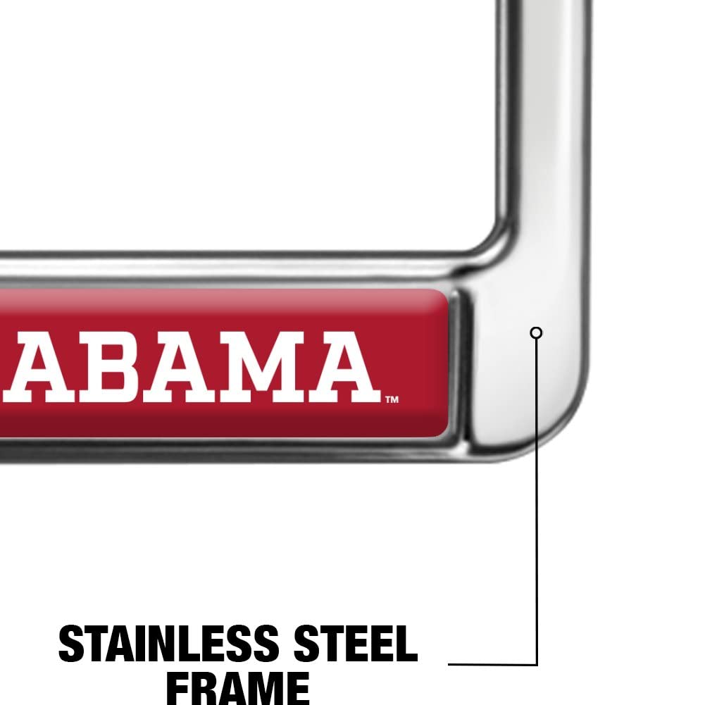 University of West Alabama Alumni Logo Full Size Standard License Plate Metal Frame