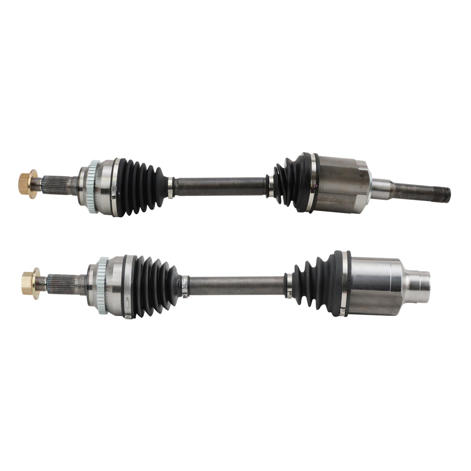 TRQ Front CV Axle Shaft Assembly Set Compatible with 12-14 Edge