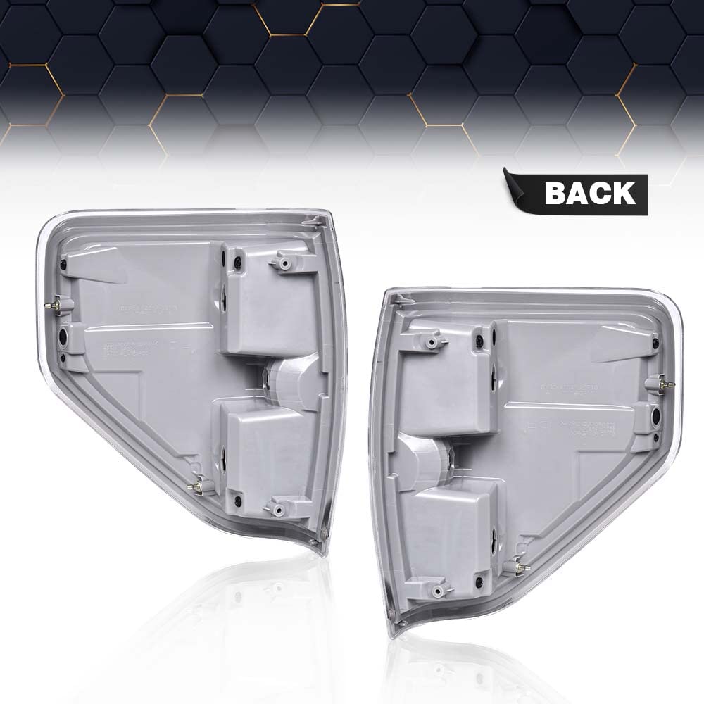 Pit66 Tail Lights,Compatible With 2009 2010 2011 2012 2013 2014 Ford F150 Tail Lamp Driver And Passenger Side Rear Lamp Brake Ta