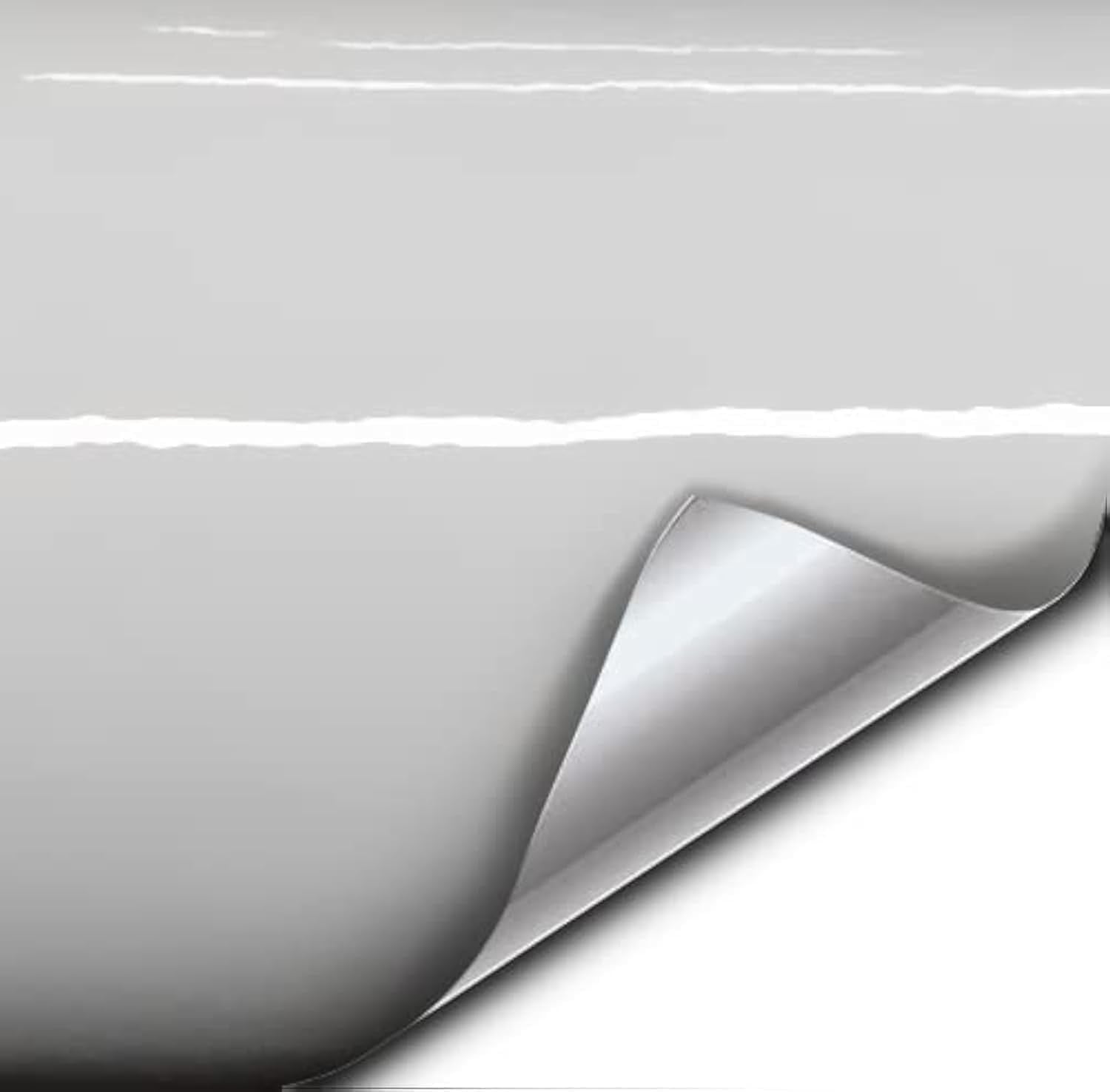 Vvivid White Gloss Vinyl Wrap Roll With Air Release Technology (20Ft X 5Ft)