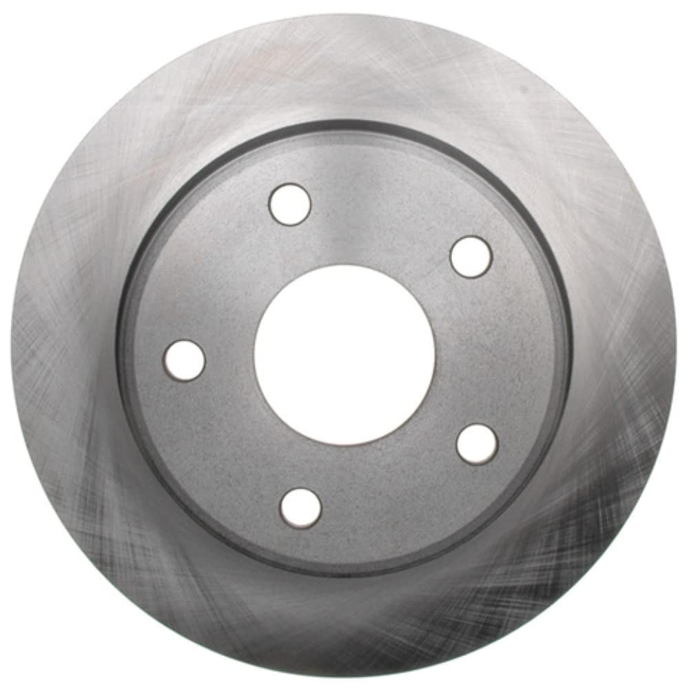 Raybestos Replacement Front Brake Rotor For Select Dodge Dakota & Mitsubishi Raider Model Years By: Raybestos (780258R), Silver