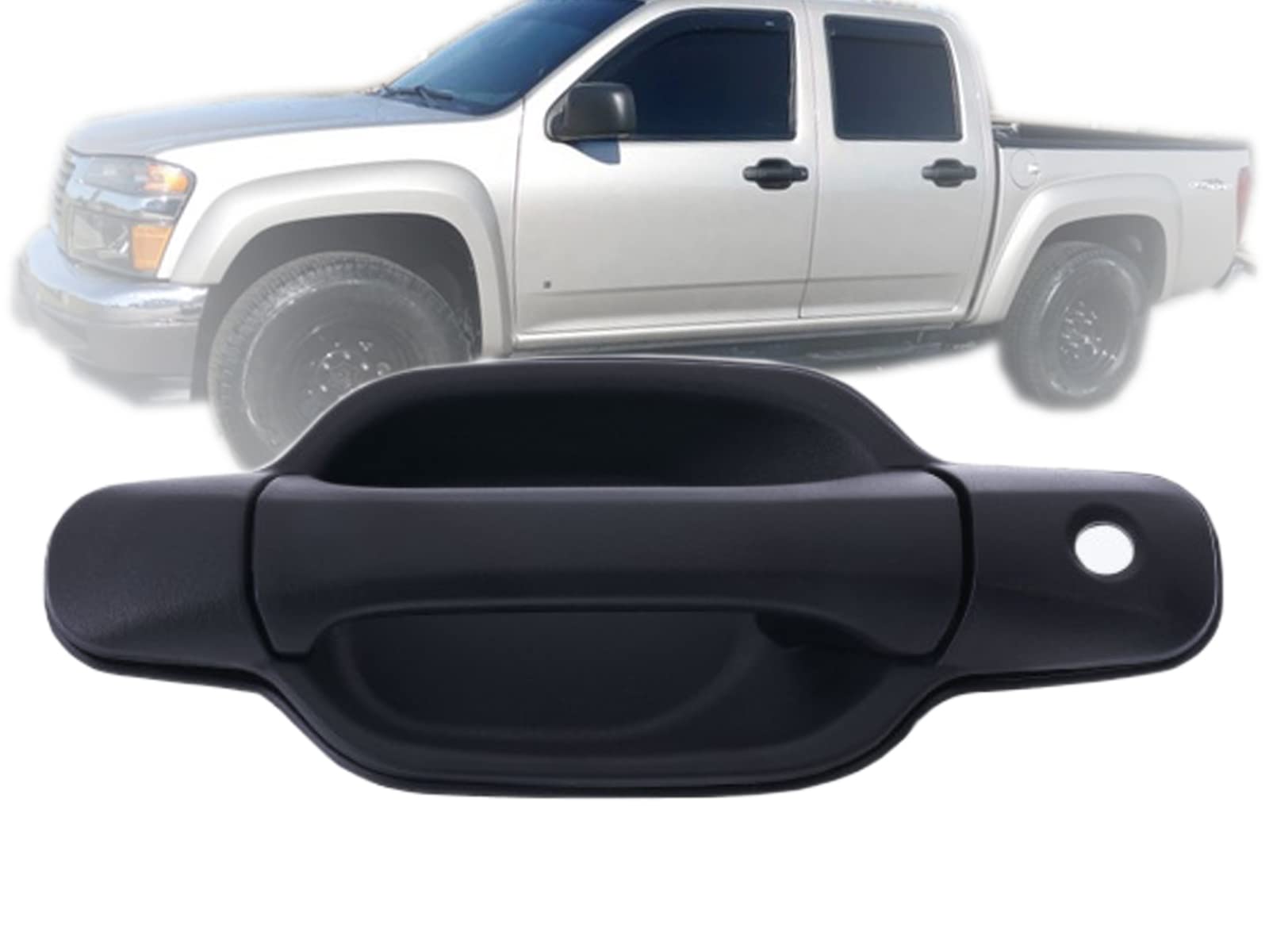 Auto Parts Avenue Apa Replacement For Colorado Canyon 2004-2012 Front Outer Door Handle Left Driver With Keyhole 25875521 Gm1310141