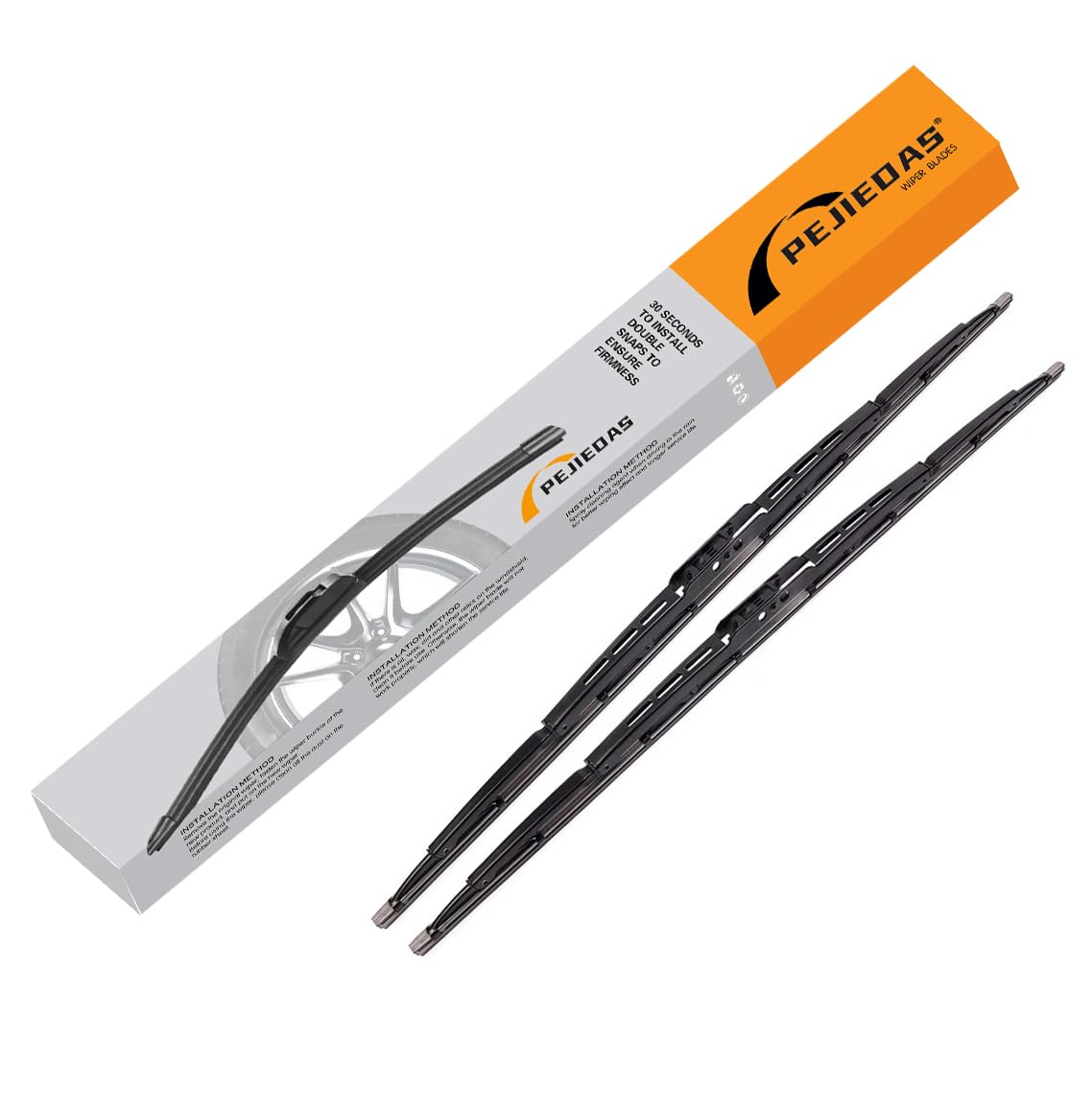 Front Windscreen Wiper Blades 22 + 21 Oem Quality For Original Equipment Replacement (Pack Of 2)