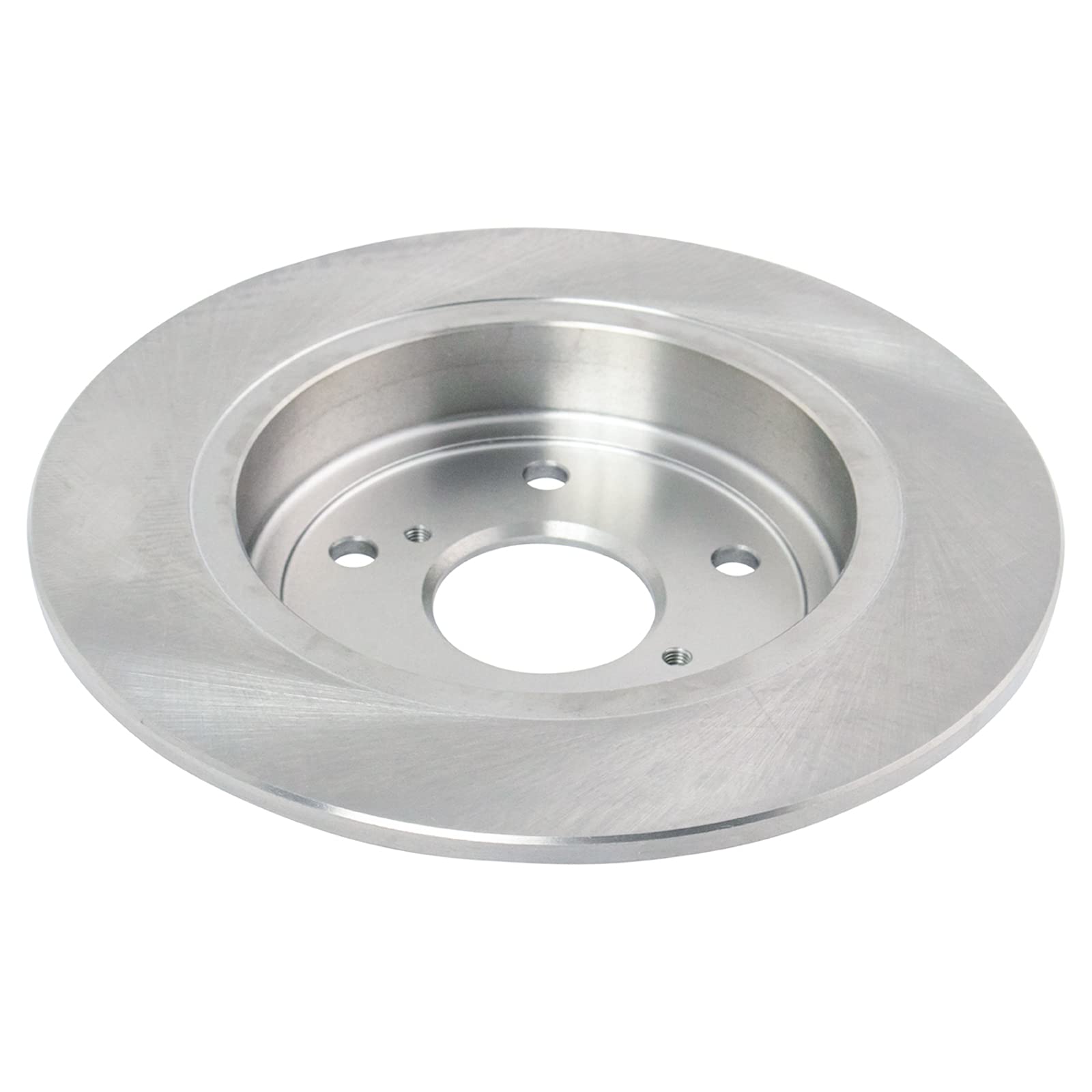 Trq Rear Brake Pad & Rotor Kit Brake Pads Brake Rotor Semi-Metallic Compatible With 2007-2013 Suzuki Sx4