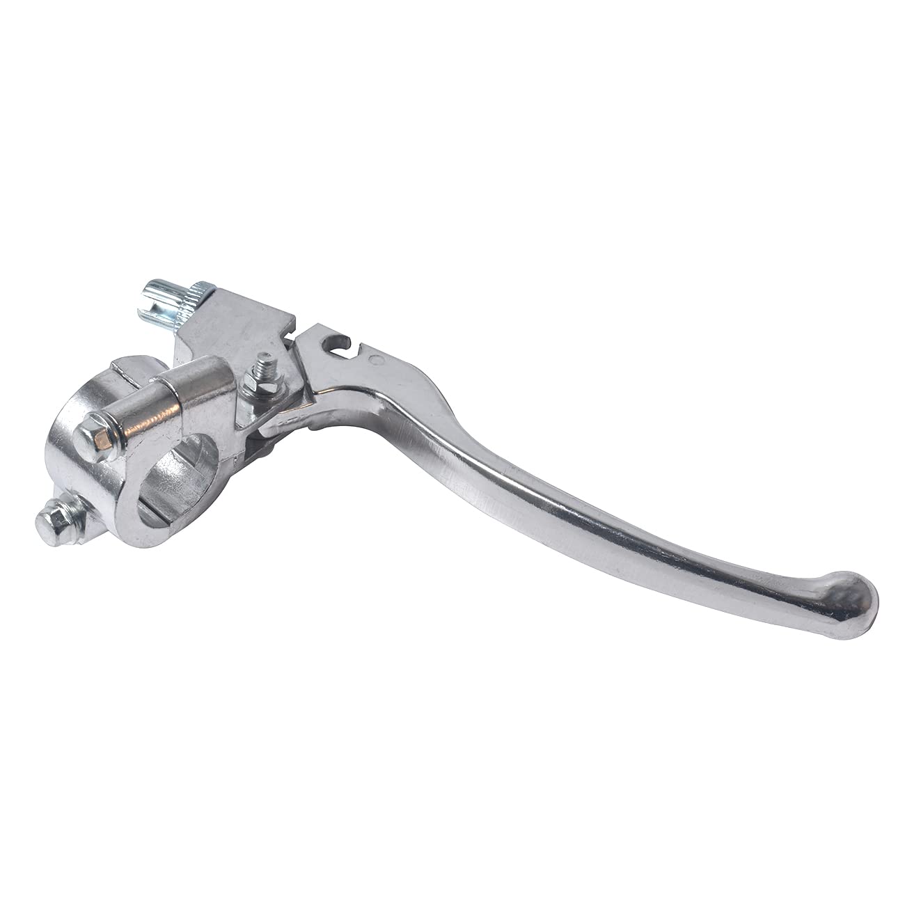 Silver Left Brake Handle Clutch Lever Perch for 98cc 196cc 6.5HP 5.5hp Coleman CT200U BT200X Trail 200 CC100X CT100U Baja Motovo