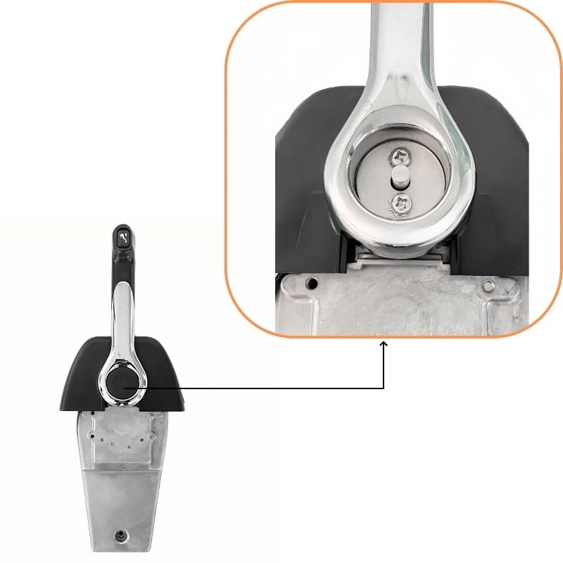 POWEROB TEC Remote top Mounted Binnacle Outboard Engine Control Box 704-48205-P1 Suitable for Yamaha Console704 Single