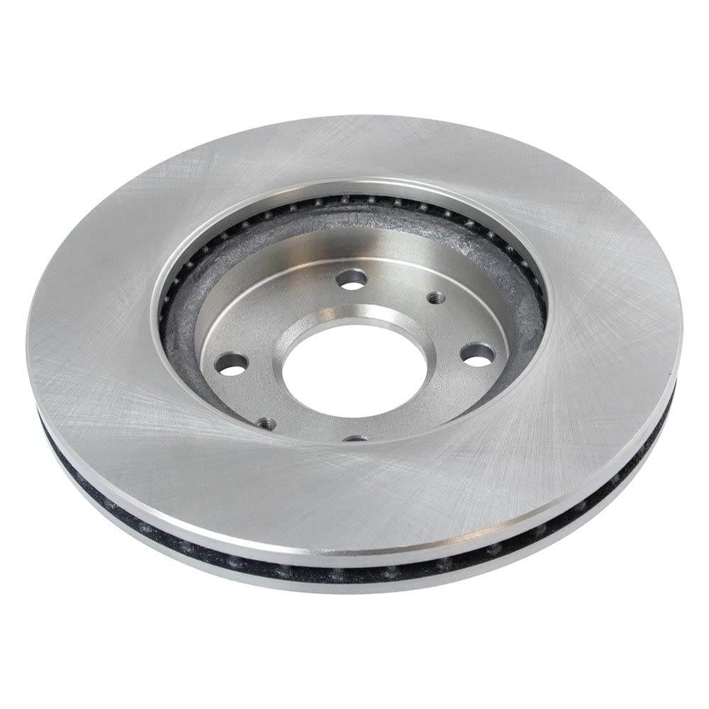 Trq Front Brake Rotors Set Vented Compatible With 2008-2011 Ford Focus