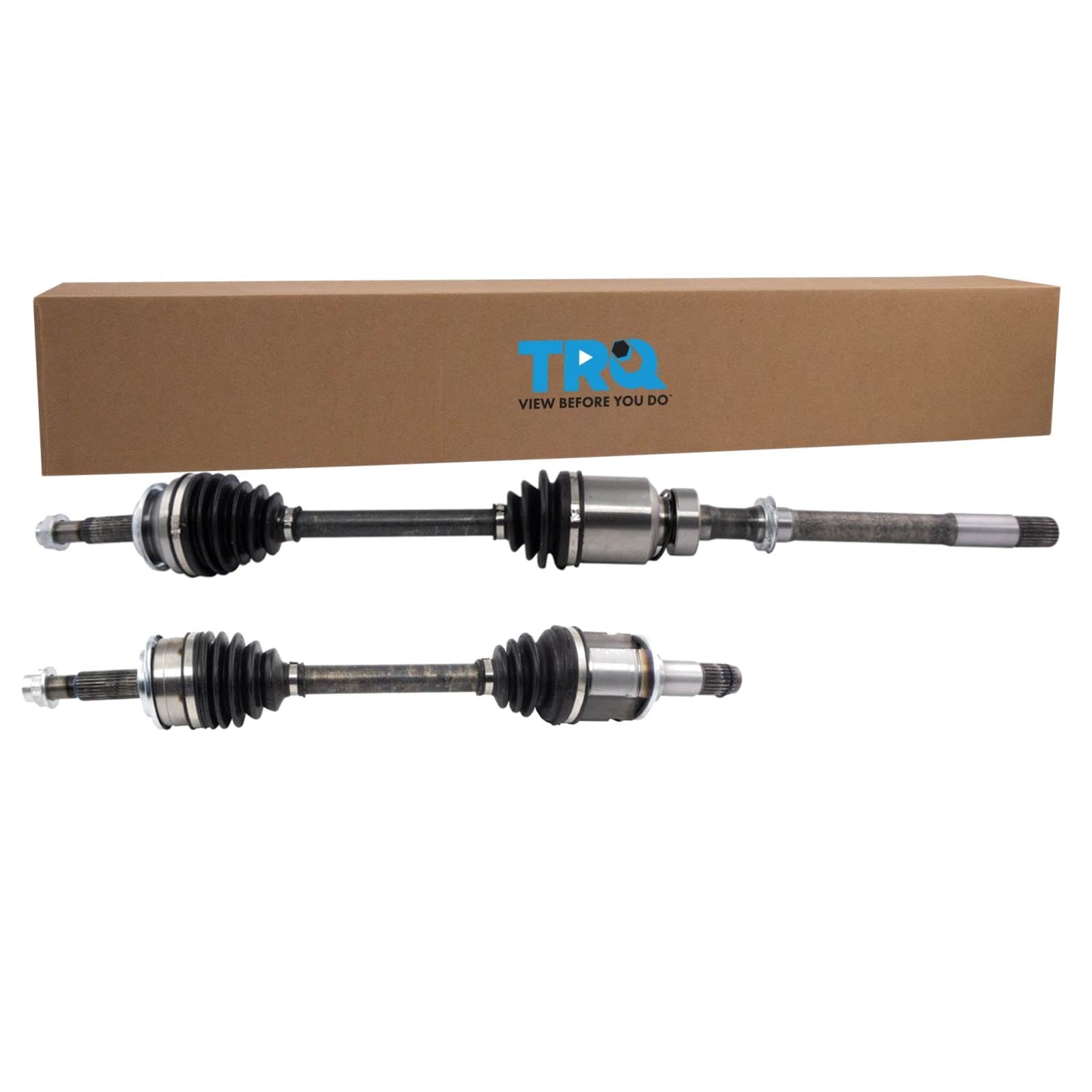 Trq Front Cv Axle Shaft Assembly Set Compatible With 2006-2012 Toyota Rav4