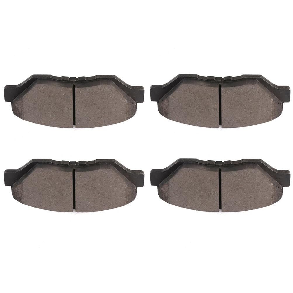 Cciyu D943 Front Ceramic Disc Brake Pads Kit For Acura Ilx For Honda Accord Civic Cr-V Element Fit Pilot 4Pcs