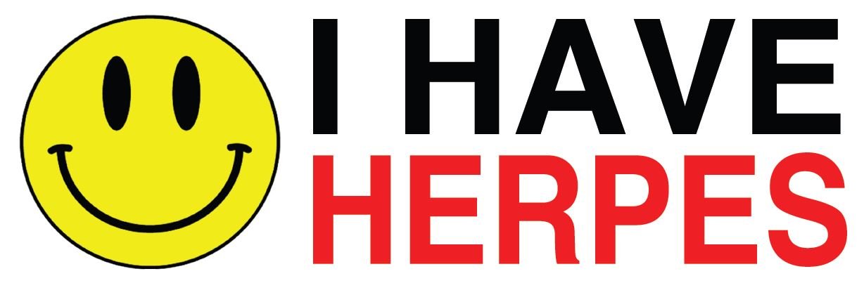 I Have Herpes Magnetic Bumper Stickers - Weatherproof Cute Car Decals For Your Truck, Bedroom, Or Refrigerator