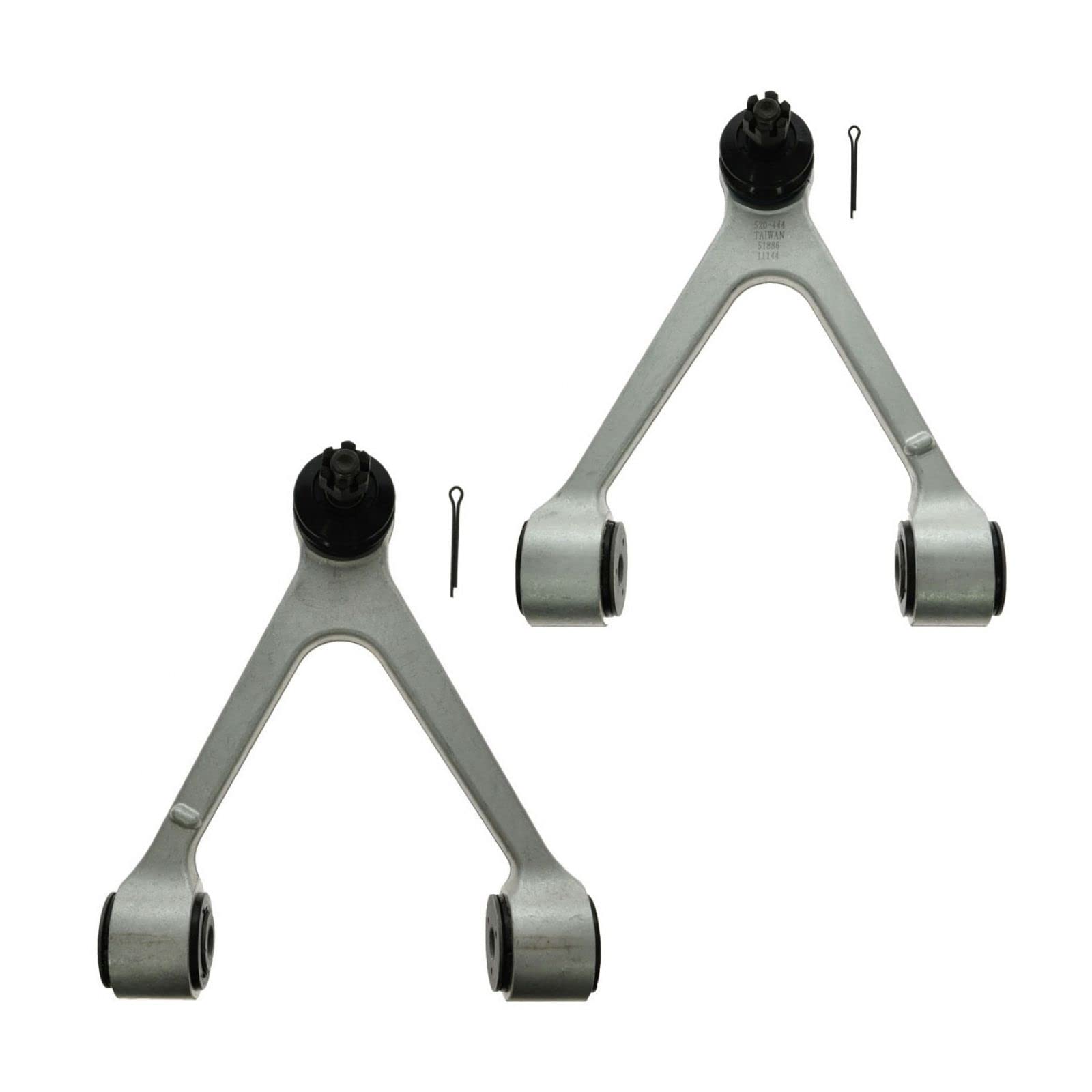 Trq Front Upper Control Arm With Ball Joint Set Compatible With 1992-2000 Lexus Sc300 Sc400 1993-1998 Toyota Supra