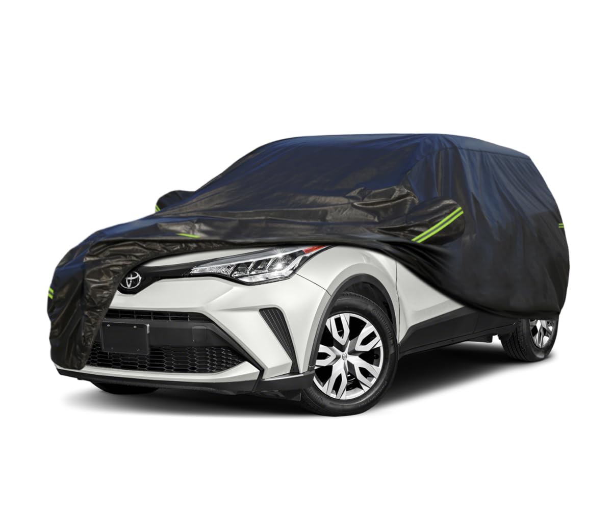 Koukou Waterproof Suv Car Cover Suitable For Toyota Ch-R From 2016 To 2025, 7 Layers Windproof All Weather Waterproof Outdoor Co