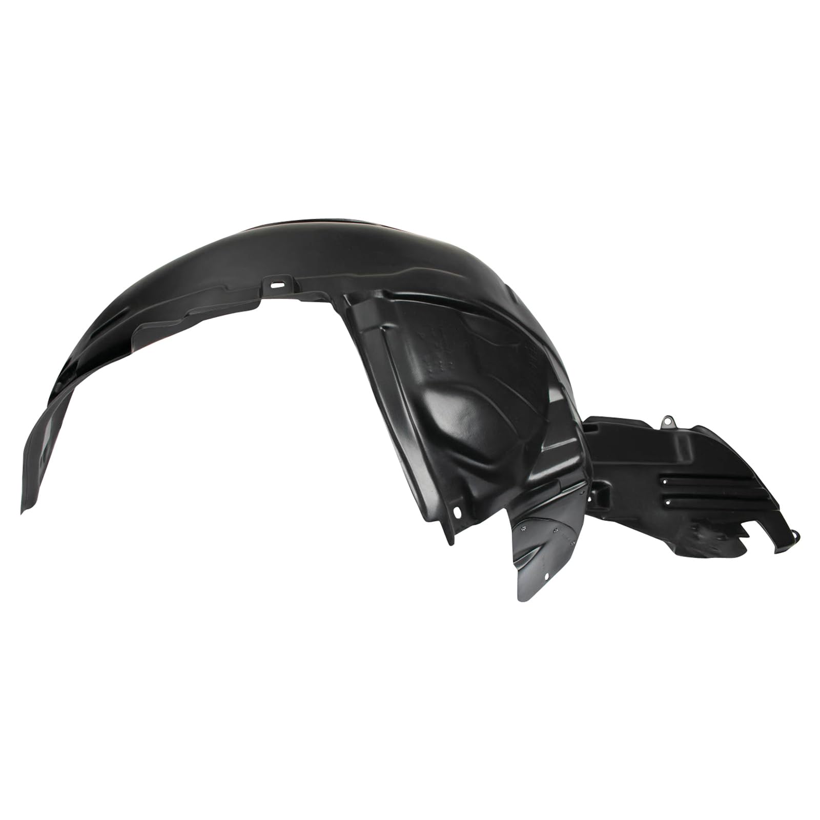 Trq Front Inner Fender Liner Set Compatible With 2006-2007 Subaru Impreza Su1248115 Su1249115