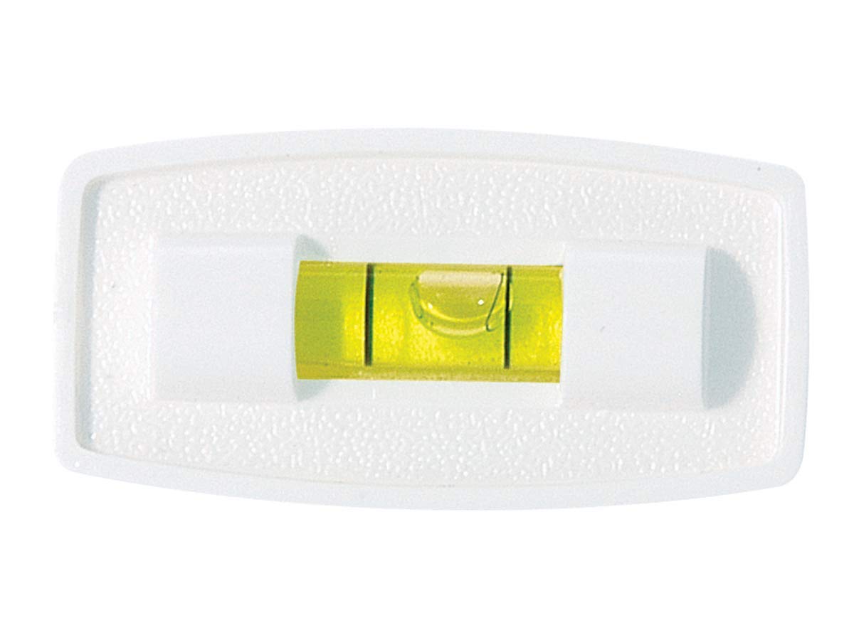 Rv Designer E407, Stick On Level, 2 Inch X 1 Inch, Peel And Stick, 2 Per Pack, Exterior Hardware