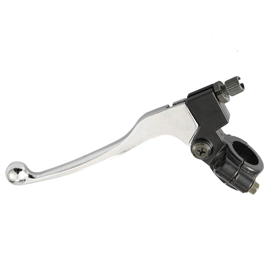 Cncmotok 22Mm Aluminum Alloy Chrome Plating Left Clutch Brake Lever Compatible With Coleman Ct200U Trail 200 Mini Bike 196Cc 98Cc Bike Parts
