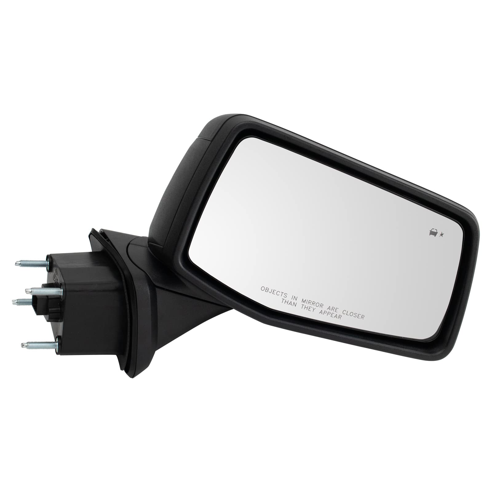 Trq Right Mirror Power Manual Folding With Utility Spotlight Passenger Side Compatible With 2019-2023 Chevrolet Silverado 1500 2