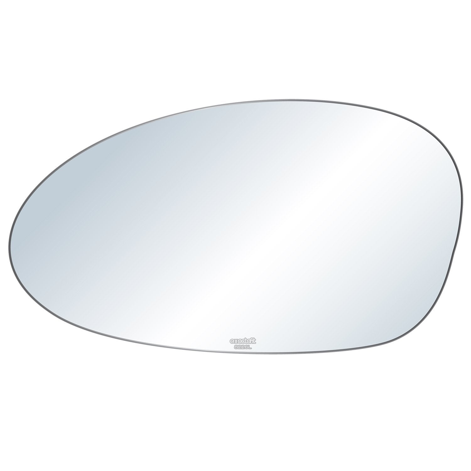 exactafit 8226L Driver Side Mirror Glass Left Replacement Compatible With 20032008 BMW Z4 E85 E86