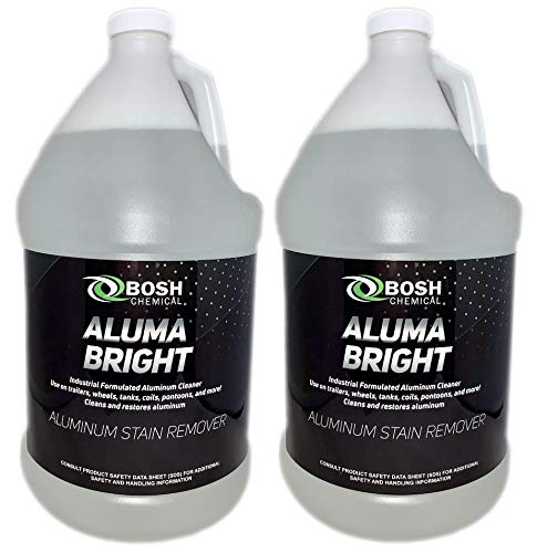 Bosh Chemical Alumabright Aluminum Cleaner  Brightener  Restorer (2 Gallon Case)