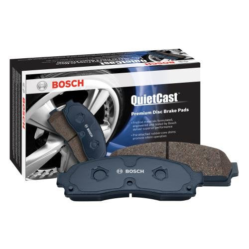BOSCH BP1375 QuietCast Premium Semi-Metallic Disc Brake Pad Set - Compatible with Select Audi Q3, Q3 Quattro; Ford Mondeo; Volks