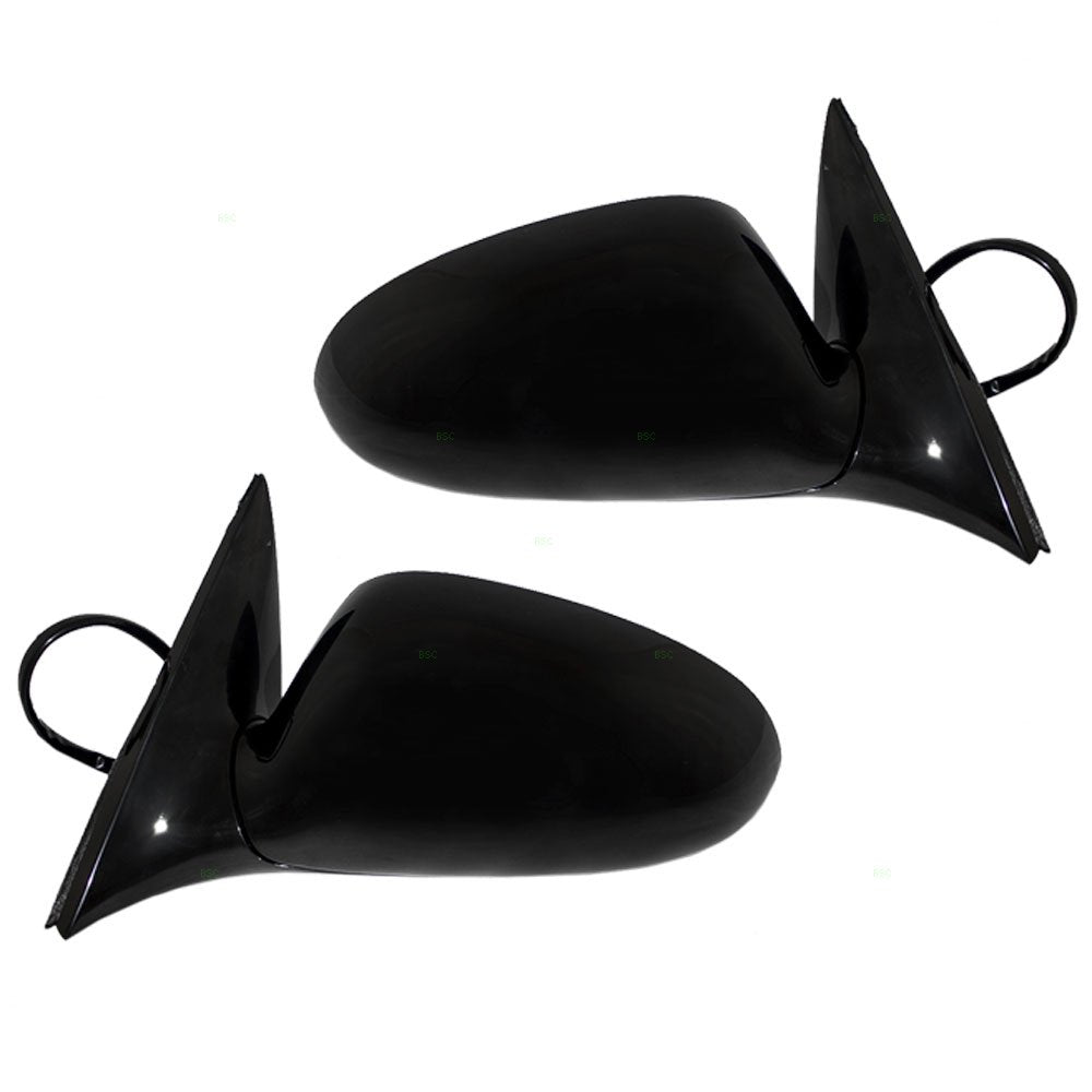 Brock Replacement Driver and Passenger Set Power Side Door Mirrors Heated Compatible with 1997-2002 Century Regal 10316927 10316926