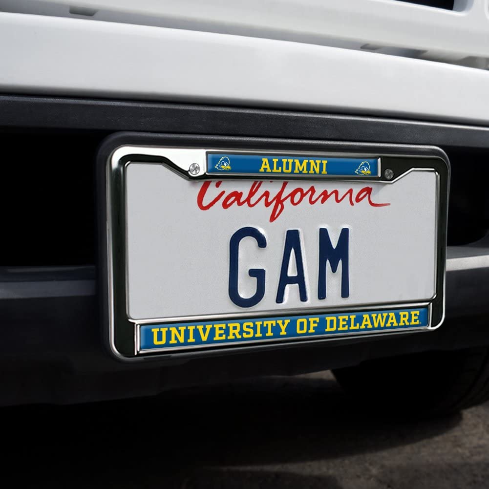 GRAPHICS & MORE Metal License Plate Frame - University of Delaware Alumni, Full Size, One Size