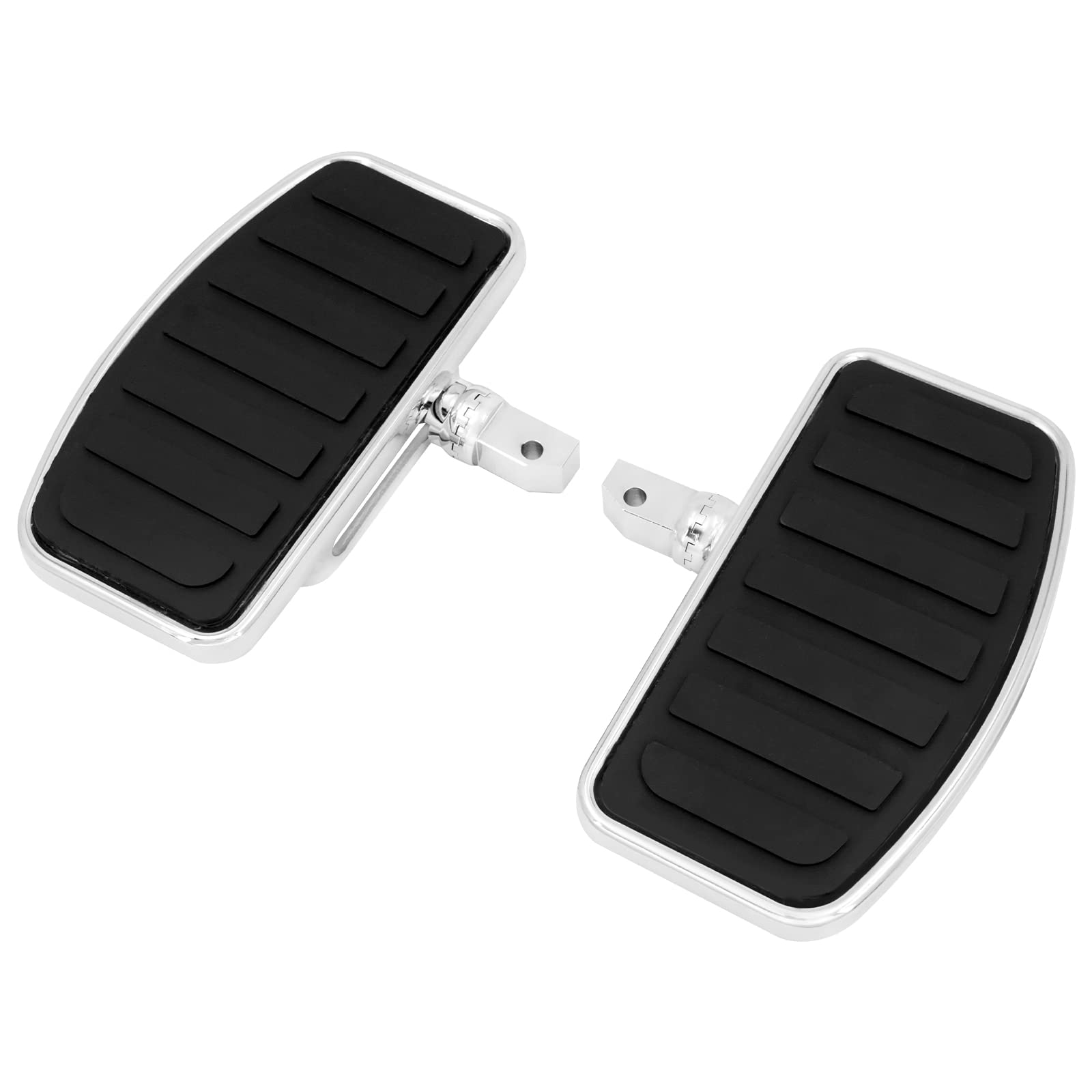 HCmotorku Motorcycle Adjustable Floorboards Rider Passenger Footboard Wide Foot Pegs Fit For Honda VTX 1800 1300 For Suzuki C50 